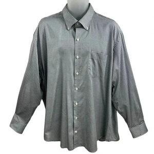 Peter Millar Crown Soft Silk Blend XXL Mens Dress Shirt Quiet Luxury Old Money